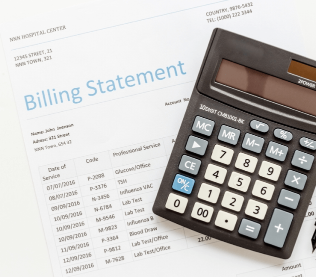 medical billing statement